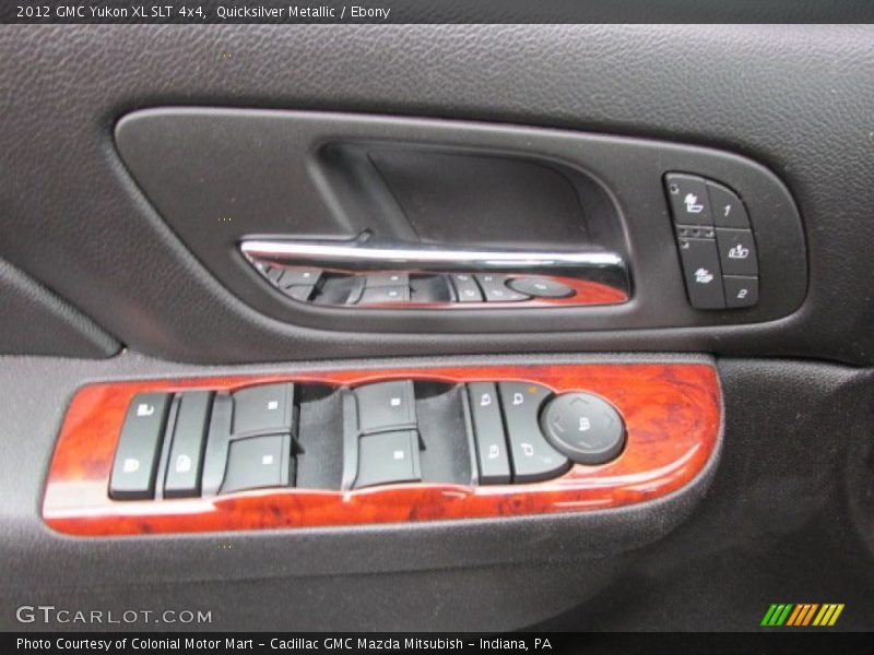 Quicksilver Metallic / Ebony 2012 GMC Yukon XL SLT 4x4