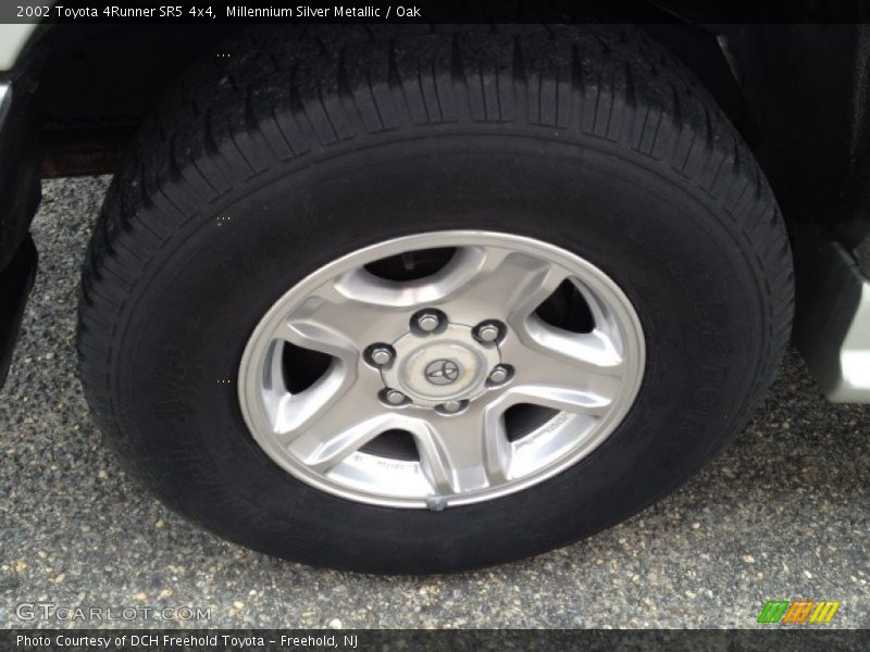 Millennium Silver Metallic / Oak 2002 Toyota 4Runner SR5 4x4