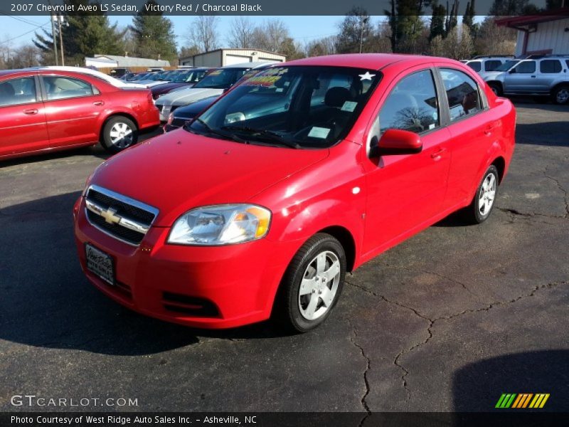 Front 3/4 View of 2007 Aveo LS Sedan