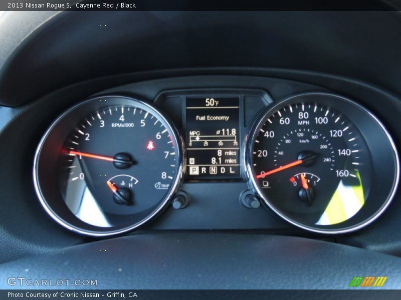 Cayenne Red / Black 2013 Nissan Rogue S