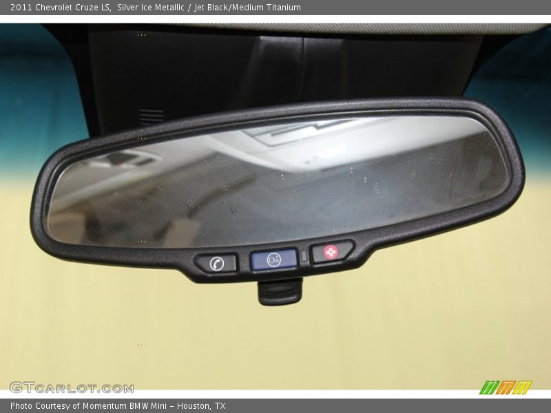 Silver Ice Metallic / Jet Black/Medium Titanium 2011 Chevrolet Cruze LS
