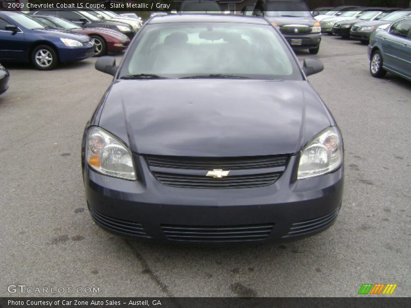 Slate Metallic / Gray 2009 Chevrolet Cobalt LS Coupe
