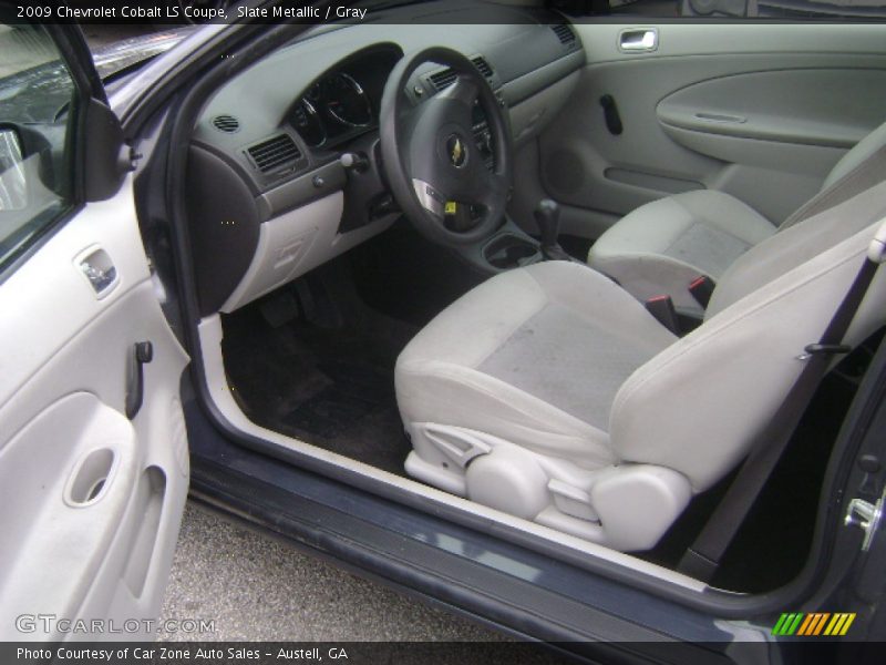 Slate Metallic / Gray 2009 Chevrolet Cobalt LS Coupe