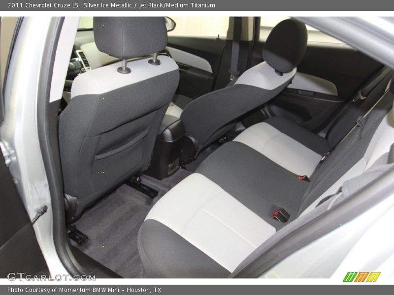 Silver Ice Metallic / Jet Black/Medium Titanium 2011 Chevrolet Cruze LS