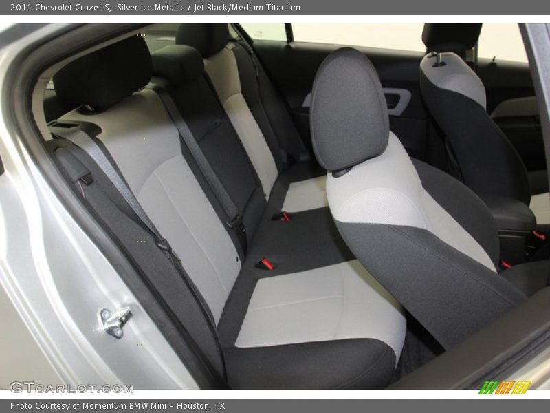 Silver Ice Metallic / Jet Black/Medium Titanium 2011 Chevrolet Cruze LS