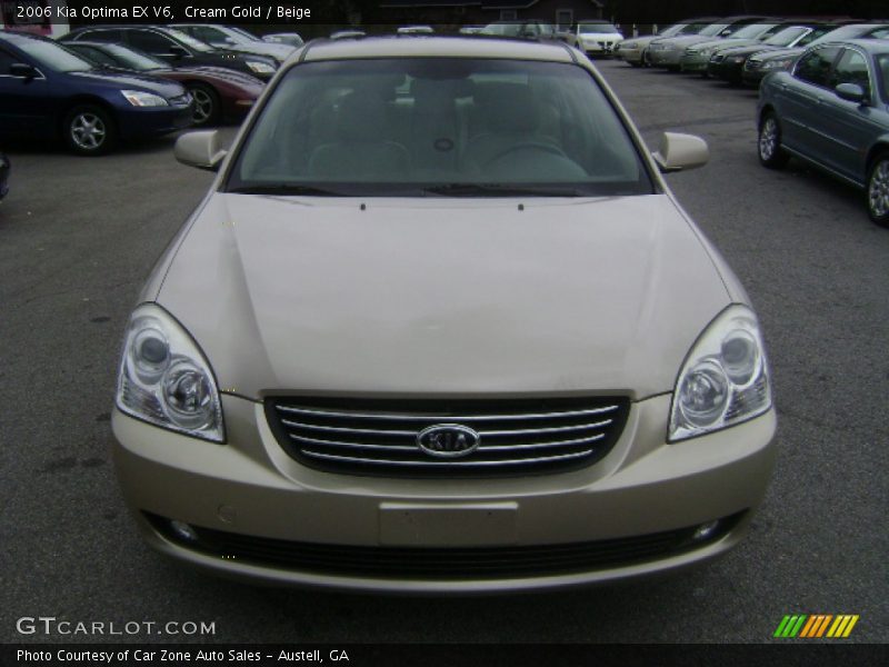 Cream Gold / Beige 2006 Kia Optima EX V6