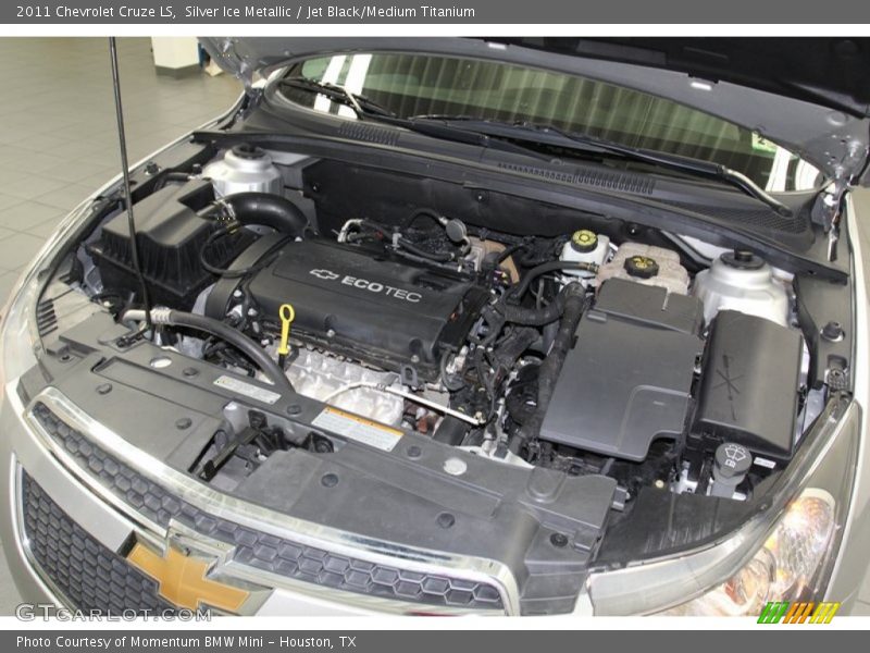 Silver Ice Metallic / Jet Black/Medium Titanium 2011 Chevrolet Cruze LS