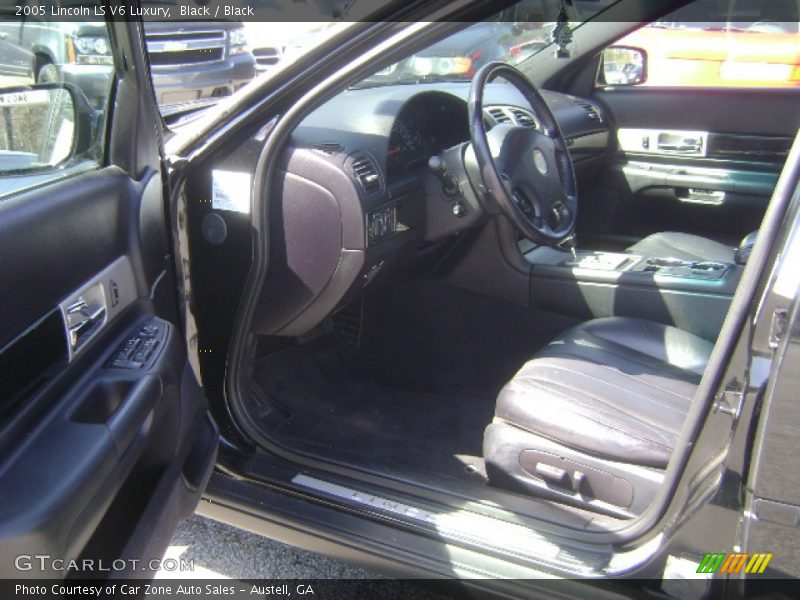 Black / Black 2005 Lincoln LS V6 Luxury