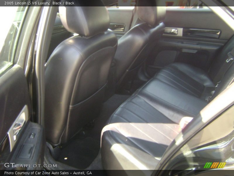 Black / Black 2005 Lincoln LS V6 Luxury