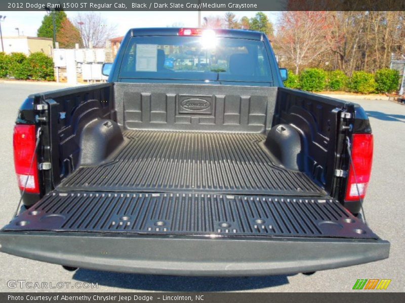 Black / Dark Slate Gray/Medium Graystone 2012 Dodge Ram 1500 ST Regular Cab