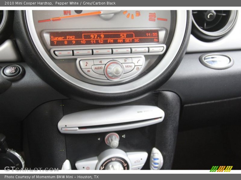 Pepper White / Grey/Carbon Black 2010 Mini Cooper Hardtop