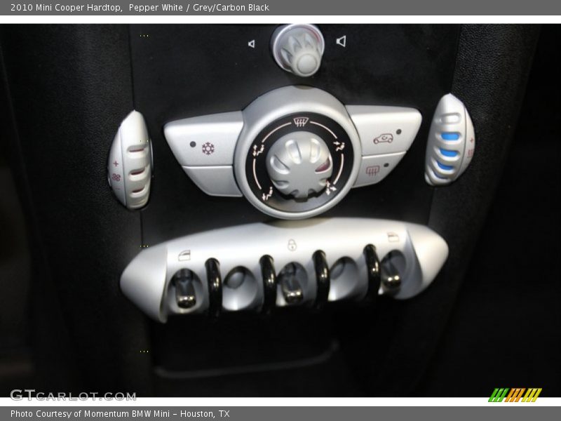 Pepper White / Grey/Carbon Black 2010 Mini Cooper Hardtop