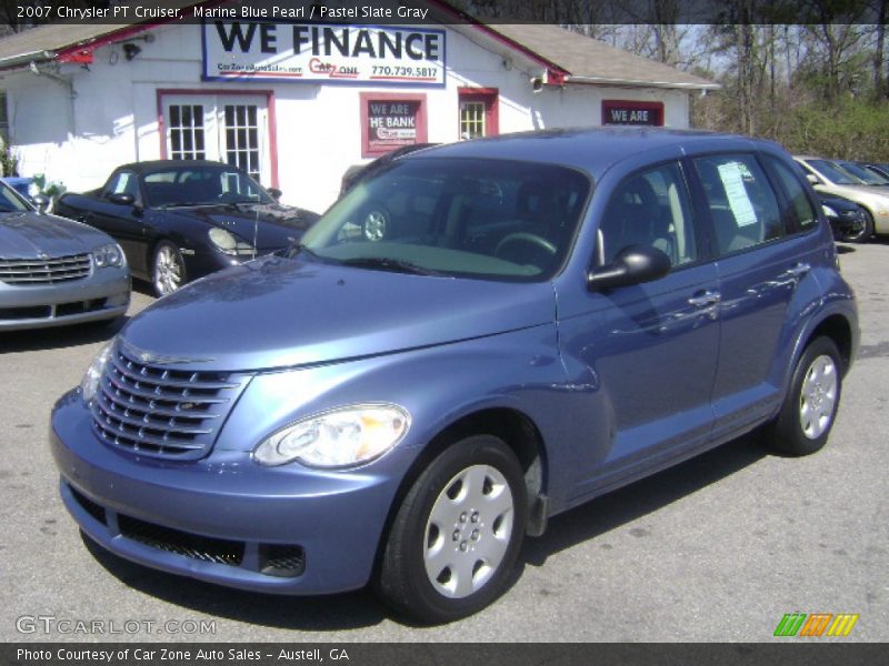 Marine Blue Pearl / Pastel Slate Gray 2007 Chrysler PT Cruiser