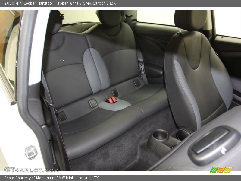 Pepper White / Grey/Carbon Black 2010 Mini Cooper Hardtop