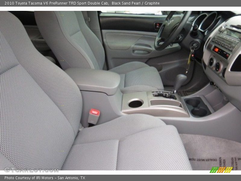 Black Sand Pearl / Graphite 2010 Toyota Tacoma V6 PreRunner TRD Sport Double Cab