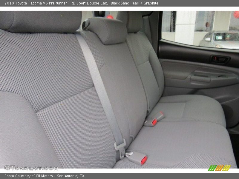 Black Sand Pearl / Graphite 2010 Toyota Tacoma V6 PreRunner TRD Sport Double Cab