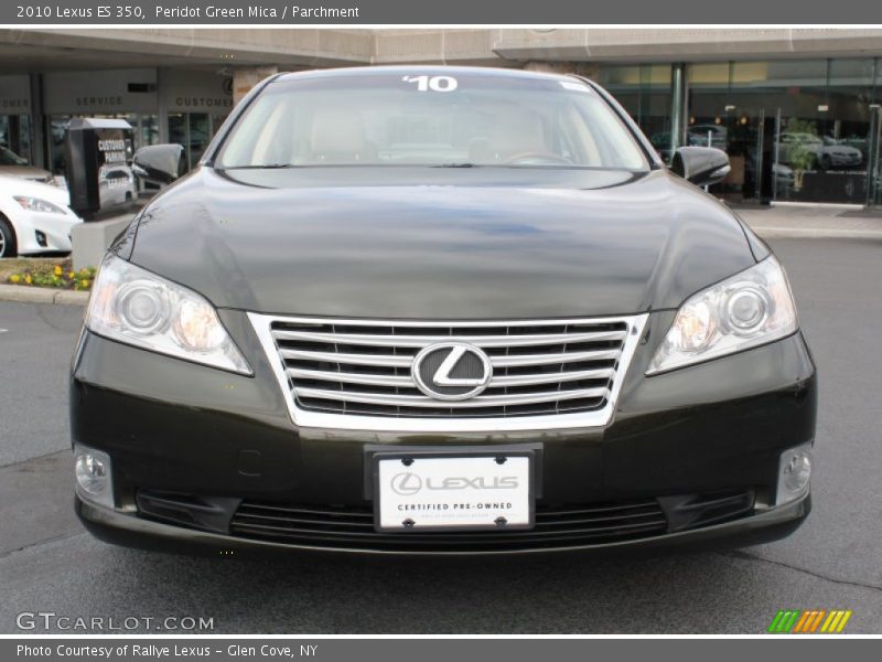 Peridot Green Mica / Parchment 2010 Lexus ES 350