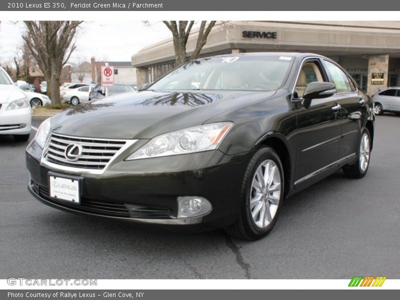 Peridot Green Mica / Parchment 2010 Lexus ES 350