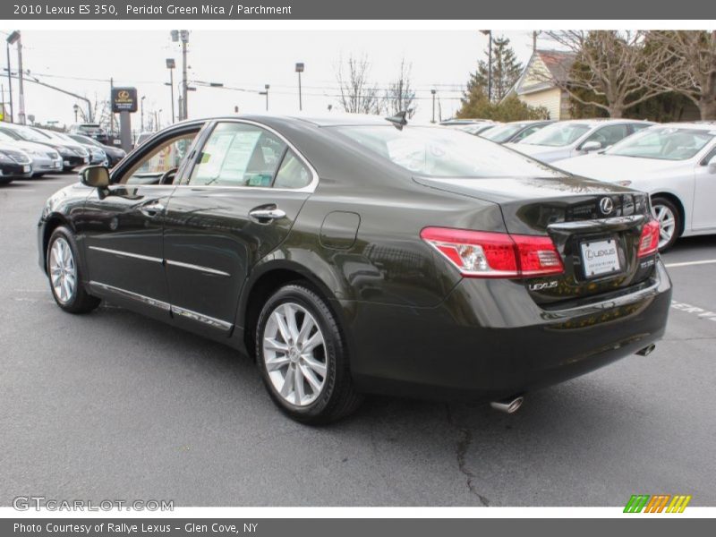 Peridot Green Mica / Parchment 2010 Lexus ES 350