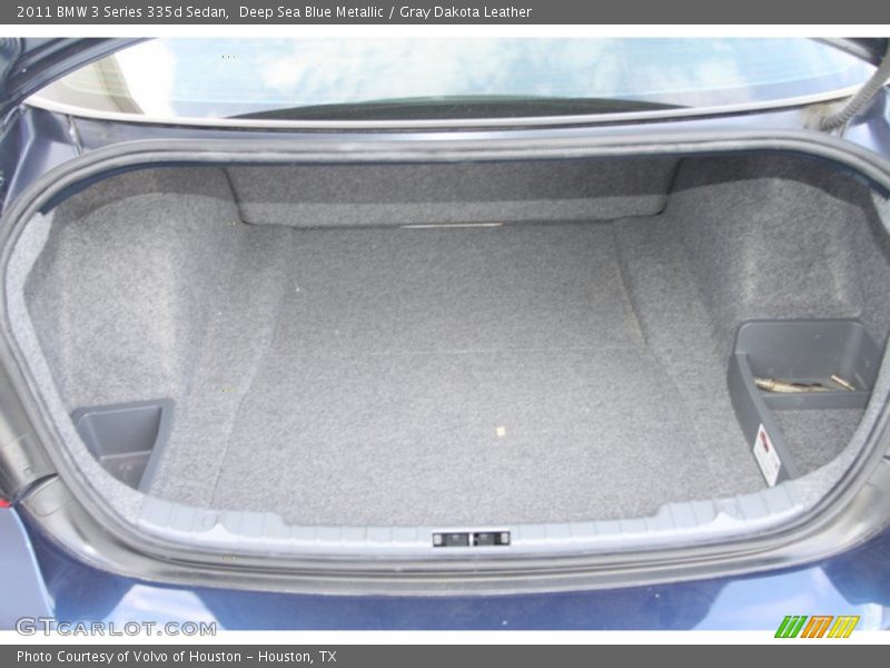 Deep Sea Blue Metallic / Gray Dakota Leather 2011 BMW 3 Series 335d Sedan