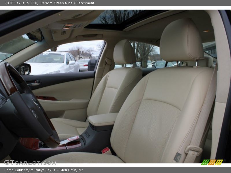 Peridot Green Mica / Parchment 2010 Lexus ES 350