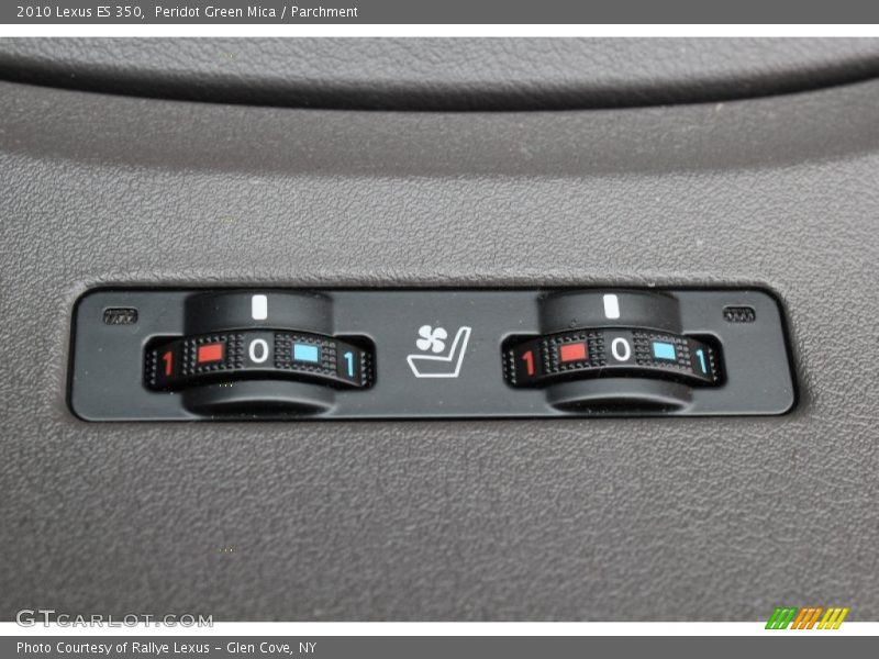 Controls of 2010 ES 350