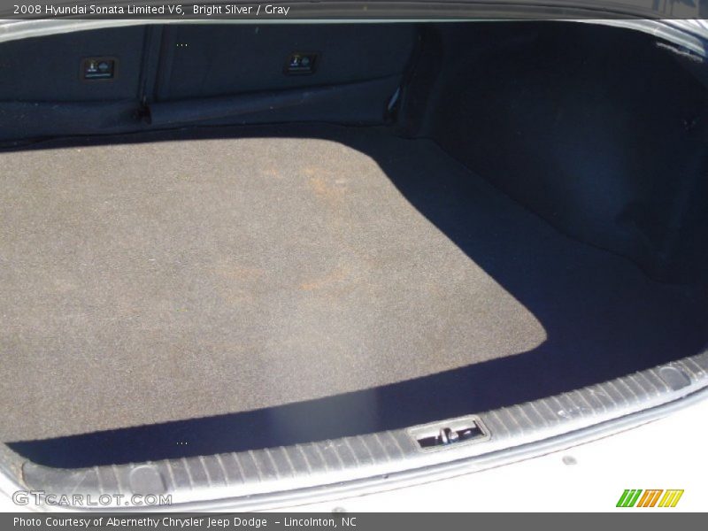 Bright Silver / Gray 2008 Hyundai Sonata Limited V6