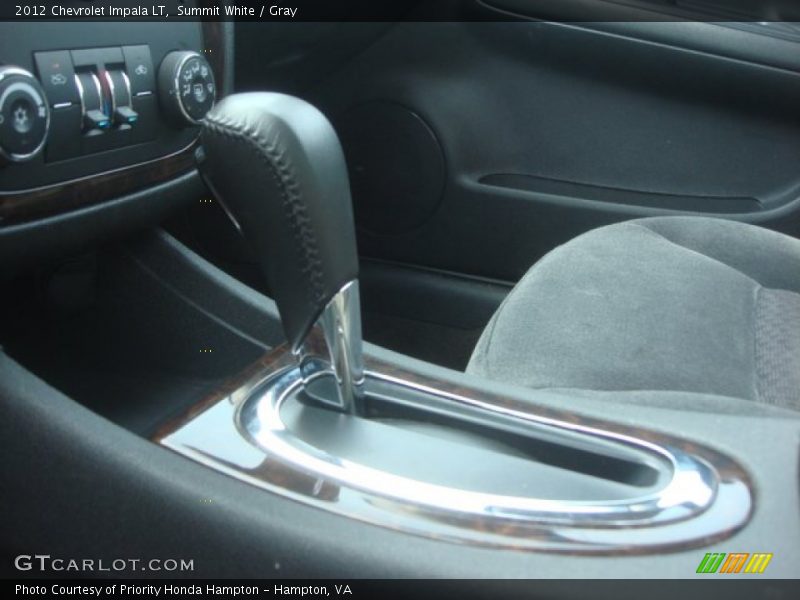 Summit White / Gray 2012 Chevrolet Impala LT