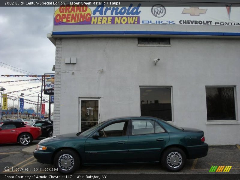 Jasper Green Metallic / Taupe 2002 Buick Century Special Edition