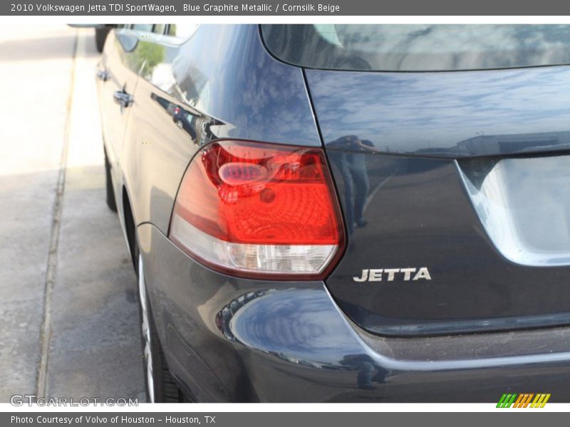 Blue Graphite Metallic / Cornsilk Beige 2010 Volkswagen Jetta TDI SportWagen