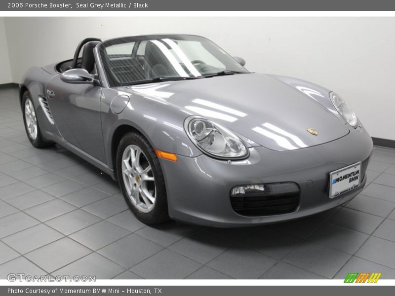 Seal Grey Metallic / Black 2006 Porsche Boxster