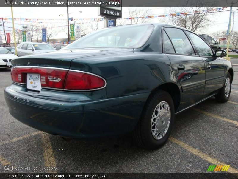 Jasper Green Metallic / Taupe 2002 Buick Century Special Edition