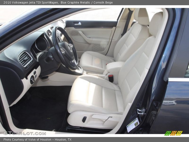 Front Seat of 2010 Jetta TDI SportWagen