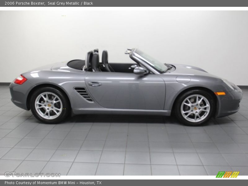 Seal Grey Metallic / Black 2006 Porsche Boxster