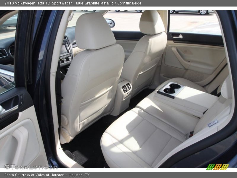 Blue Graphite Metallic / Cornsilk Beige 2010 Volkswagen Jetta TDI SportWagen