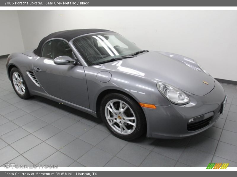 Seal Grey Metallic / Black 2006 Porsche Boxster