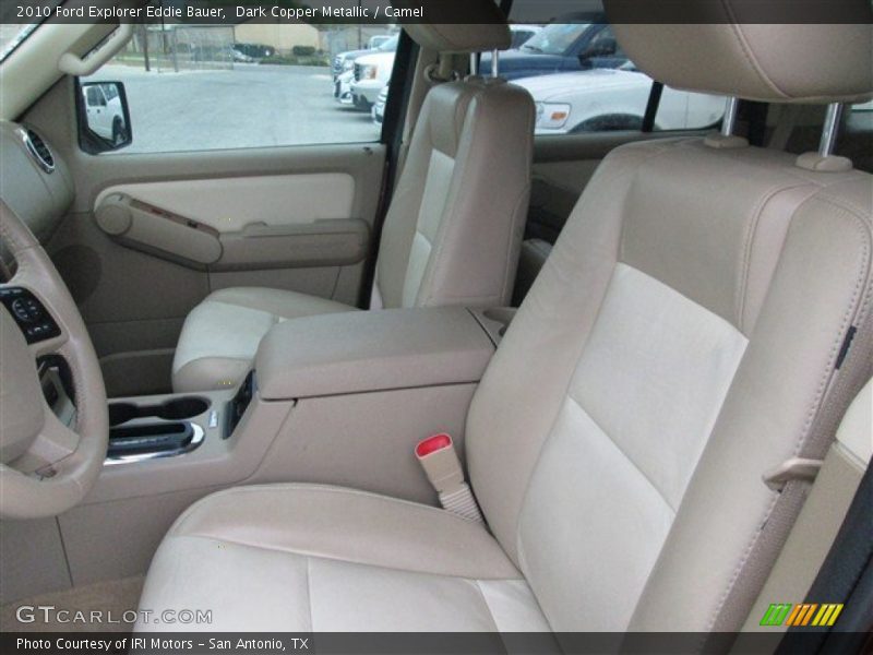 Front Seat of 2010 Explorer Eddie Bauer