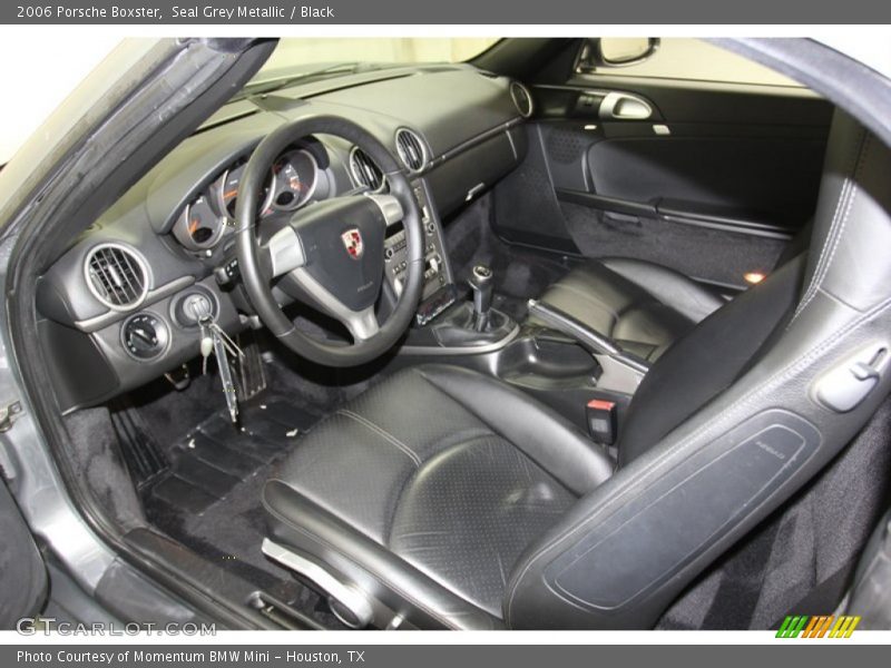 Seal Grey Metallic / Black 2006 Porsche Boxster