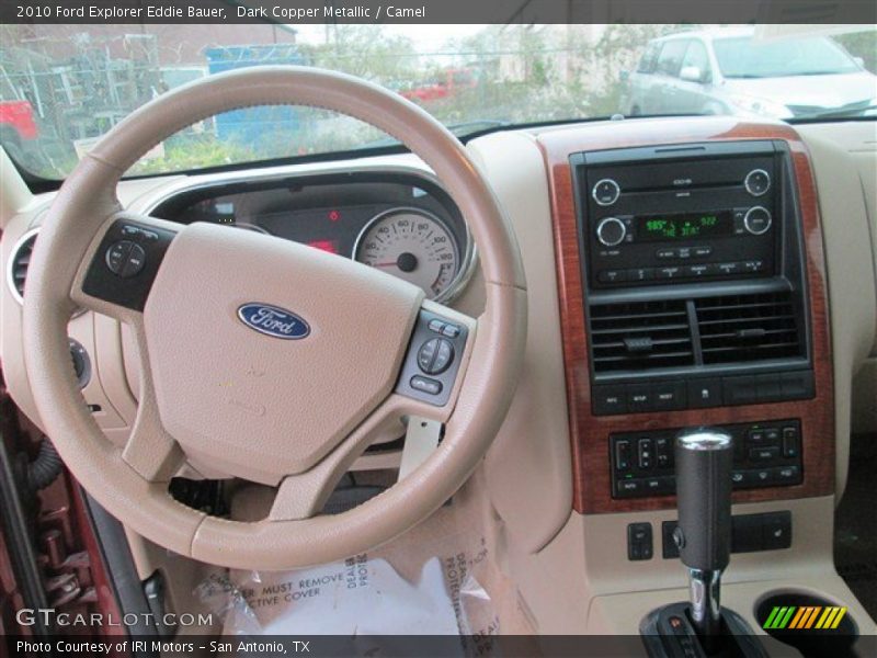 Dark Copper Metallic / Camel 2010 Ford Explorer Eddie Bauer