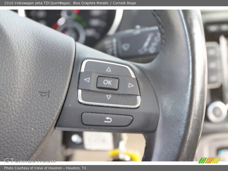 Blue Graphite Metallic / Cornsilk Beige 2010 Volkswagen Jetta TDI SportWagen