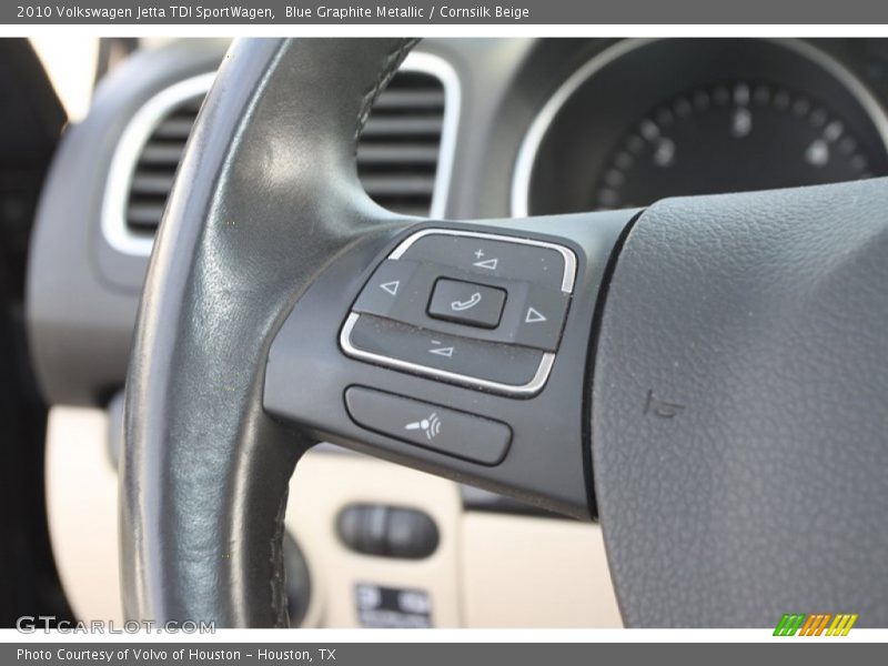 Blue Graphite Metallic / Cornsilk Beige 2010 Volkswagen Jetta TDI SportWagen