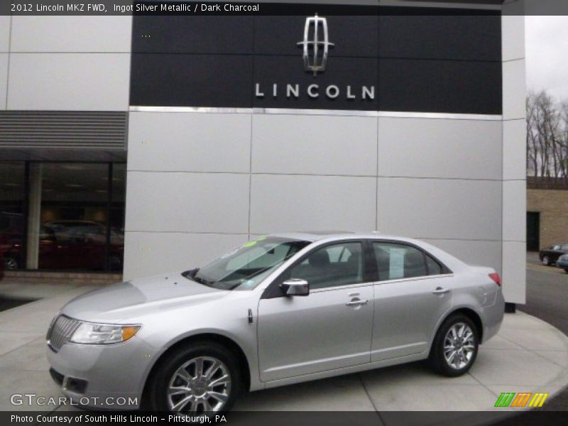 Ingot Silver Metallic / Dark Charcoal 2012 Lincoln MKZ FWD