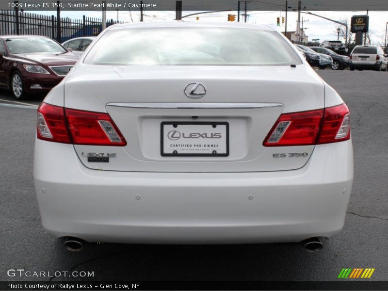 Starfire Pearl White / Cashmere 2009 Lexus ES 350