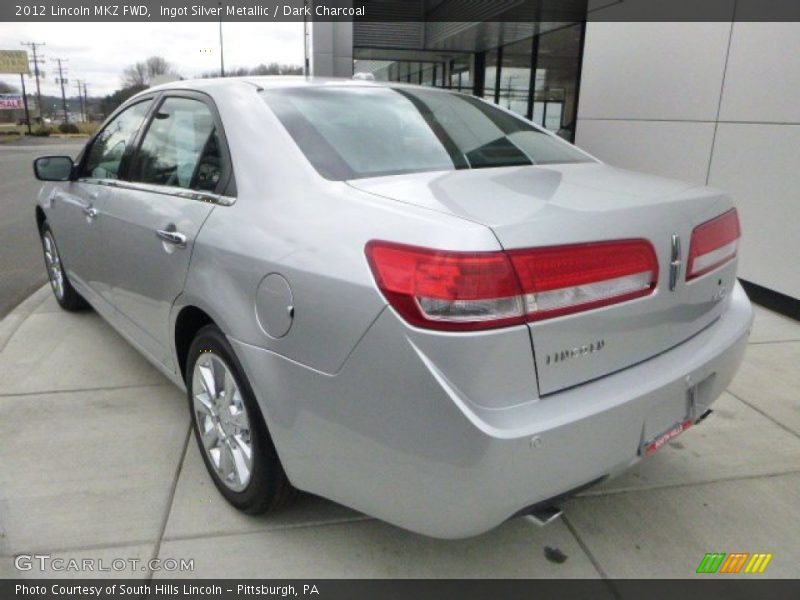 Ingot Silver Metallic / Dark Charcoal 2012 Lincoln MKZ FWD
