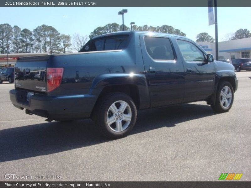Bali Blue Pearl / Gray 2011 Honda Ridgeline RTL