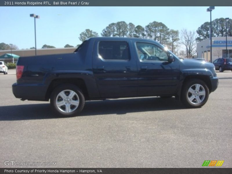 Bali Blue Pearl / Gray 2011 Honda Ridgeline RTL