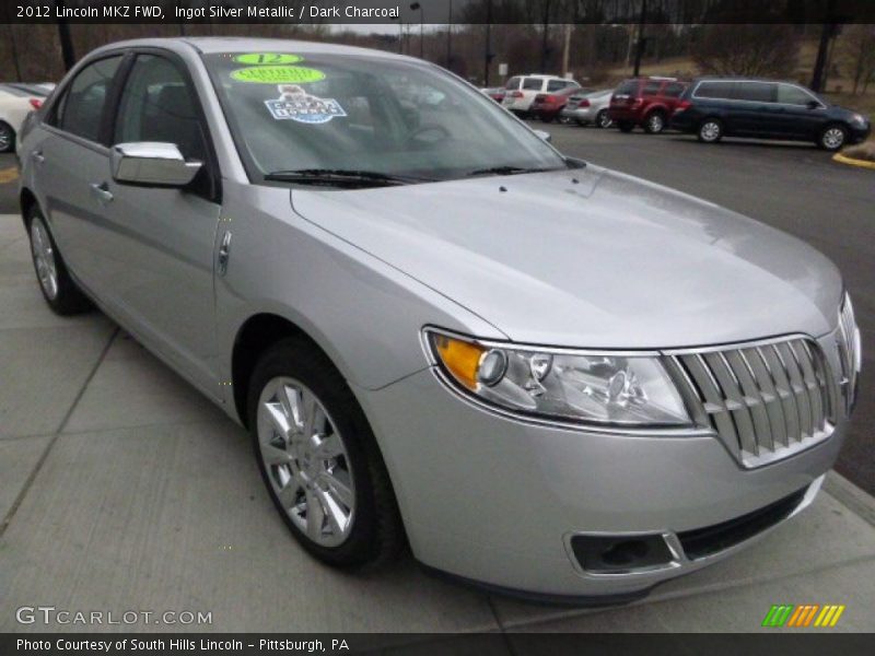 Ingot Silver Metallic / Dark Charcoal 2012 Lincoln MKZ FWD