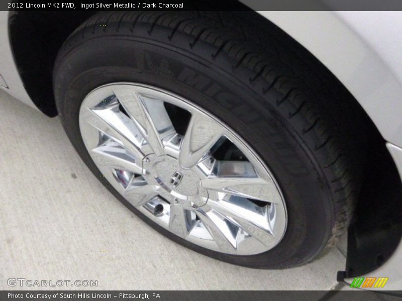 Ingot Silver Metallic / Dark Charcoal 2012 Lincoln MKZ FWD