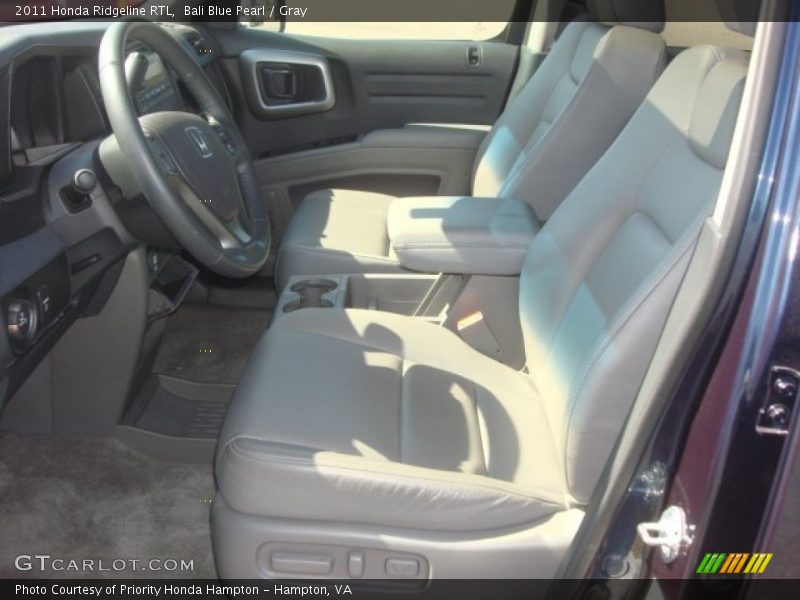 Bali Blue Pearl / Gray 2011 Honda Ridgeline RTL