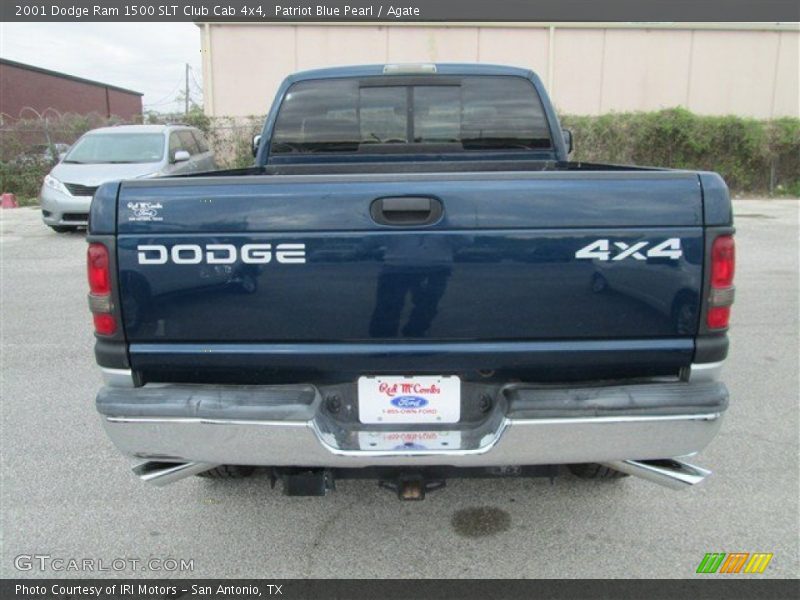 Patriot Blue Pearl / Agate 2001 Dodge Ram 1500 SLT Club Cab 4x4